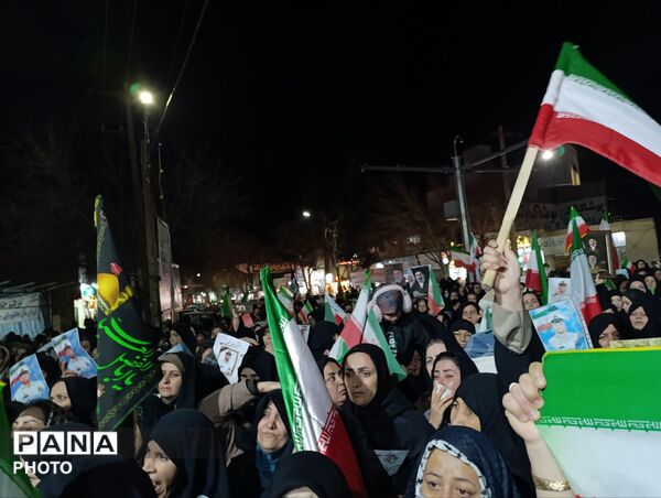 مراسم استقبال و شب وداع با پیکر مطهر شهید ناواستوار دوم امیررضا قدرتی در سملقان