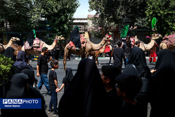 آیین سنتی کاروان عزاداری بنی اسد در تهران