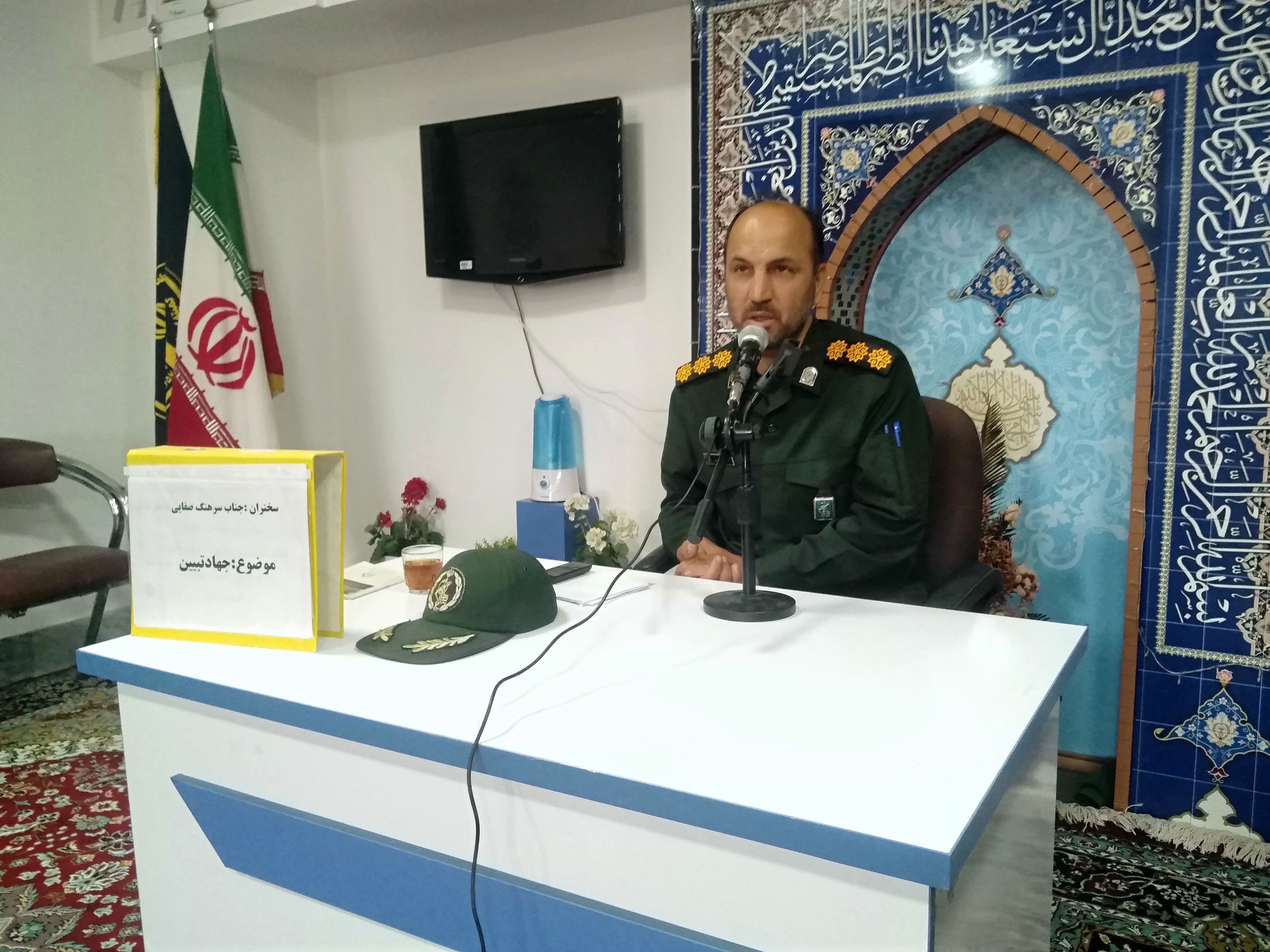 برگزاری مراسم جهاد تبیین در کمیته امداد امام خمینی (ره) خلیل آباد