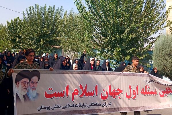 راهپیمایی مردم ولایتمدار بهارستان 2 در محکومیت جنایات رژیم صهیونیستی