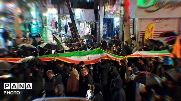 هجدهمین تجمع خون‌خواهی مردم فردیس از رهبر شهیدشان 
