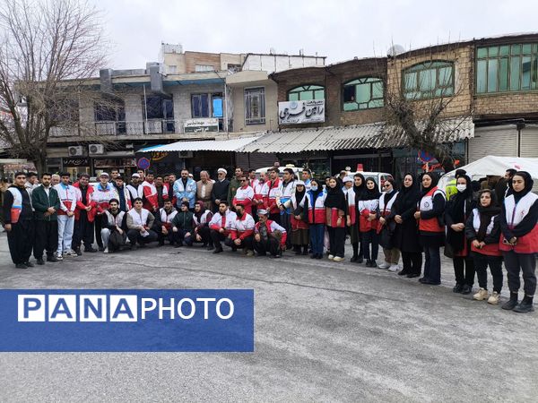 شکوه حضور مردم بانه در راهپیمایی 22 بهمن
