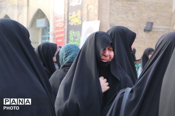 آیین سوگواری شهادت قائد امت در نیشابور 