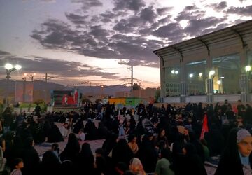 جاماندگان اربعین در نی‌ریز