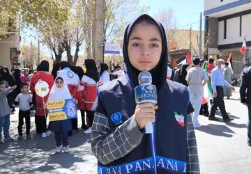 حضور مردم آباده در روز قدس؛ تجدید پیمان با آرمان‌های انقلاب و حمایت از فلسطین