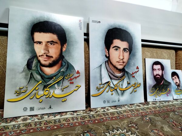 مراسم رونمایی از تصاویر دیجیتال شهدا در کاشمر
