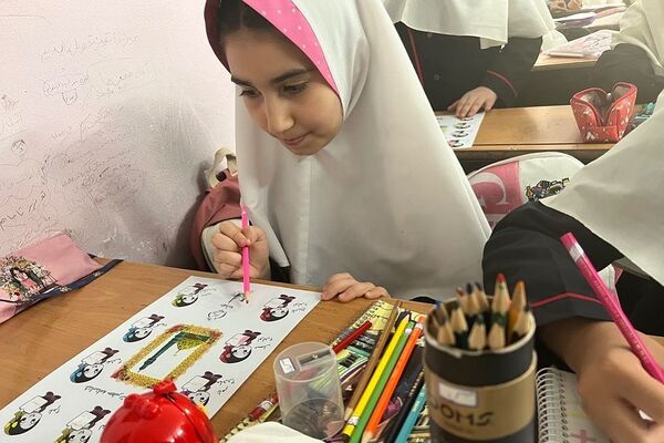 افتتاحیه طرح مصباح الهدی در دبستان دخترانه بعثت۲