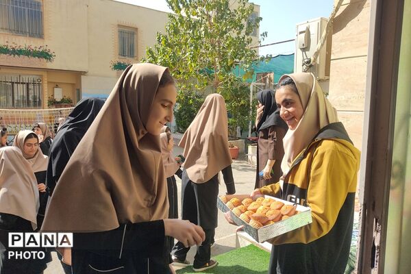از سفره سلامت تا عطر ارادت؛ جشن مهربانی در مدرسه رضوان‌نو