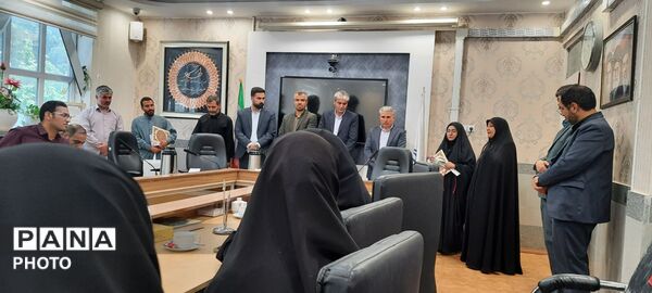 جلسه معارفه مدیر کانون باهنر و دار القرآن امام حسن(ع) نیشابور