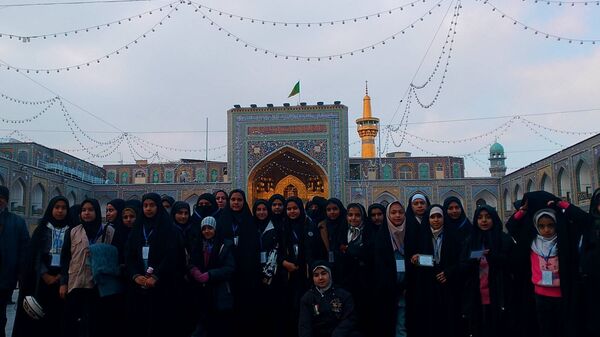 کاروان زیارتی دختران حضرت زهرا (س) در مشهد مقدس 
