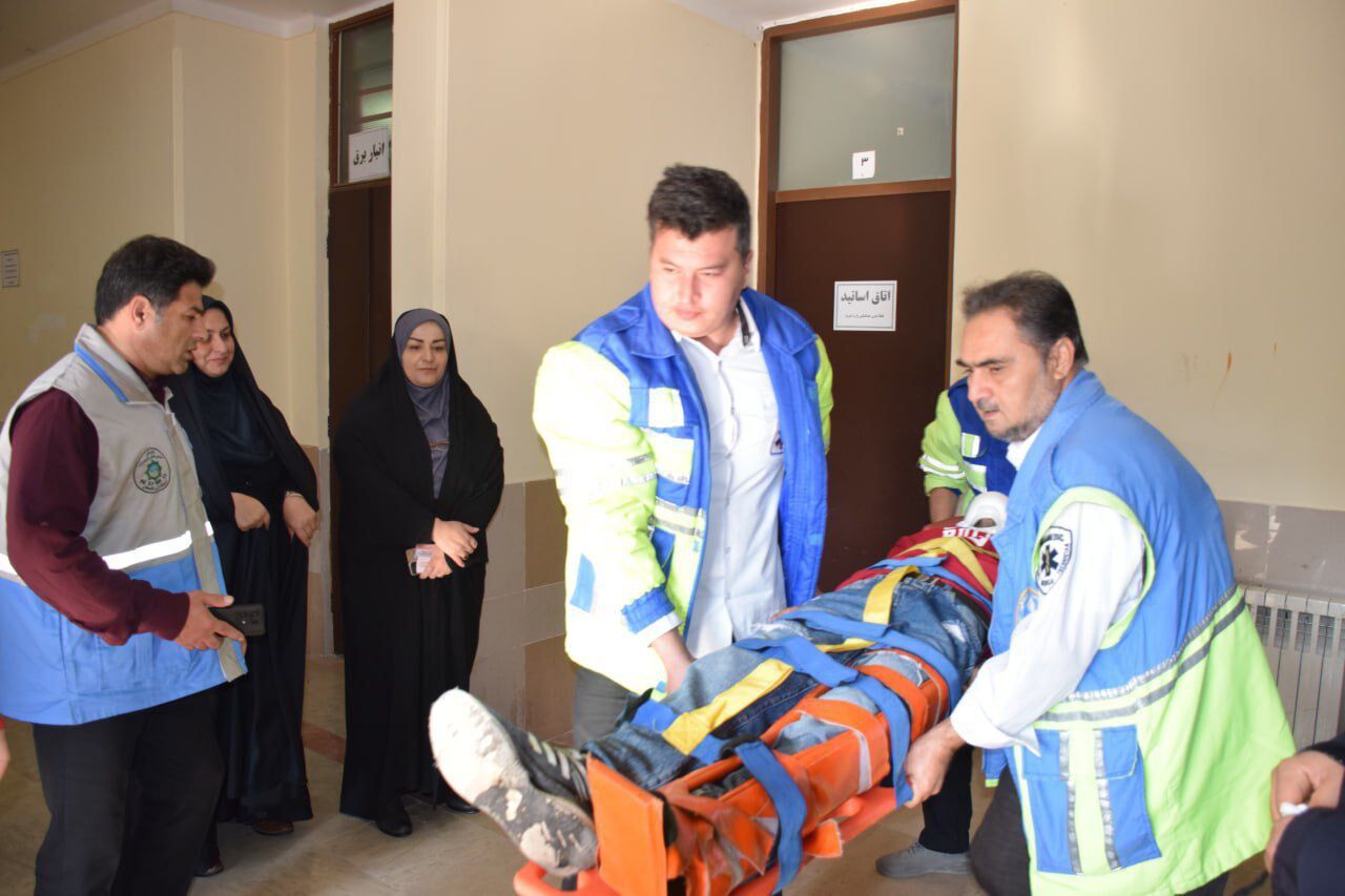  مانور زلزله در کردکوی