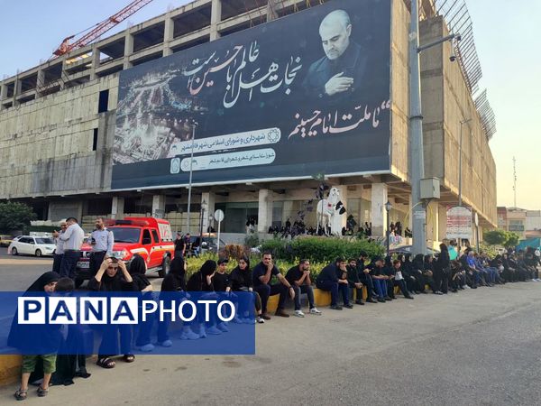 اجتماع عزاداران ملت امام حسین (ع) در قائمشهر 