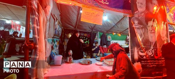 شور همکاری و همدلی مردم تالش در برپایی موکب‌ها