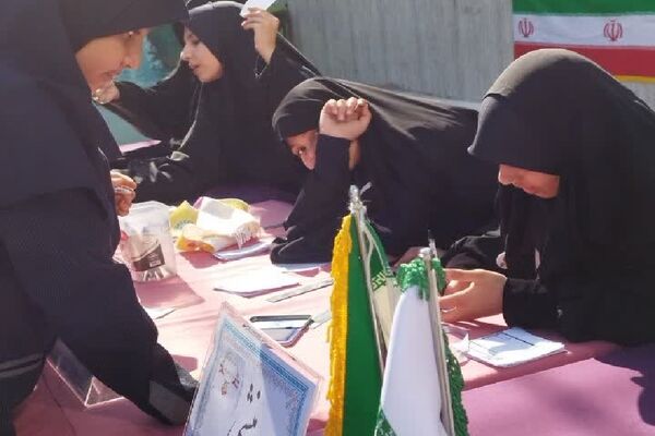 انتخابات شورای دانش‌آموزی در دبیرستان شاهد تکتم ناحیه 3 مشهد
