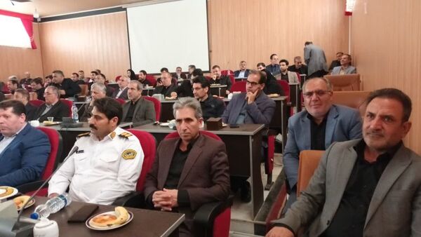 مراسم تکریم و معارفه رؤسای سابق و جدید دادگستری شهرستان اهر