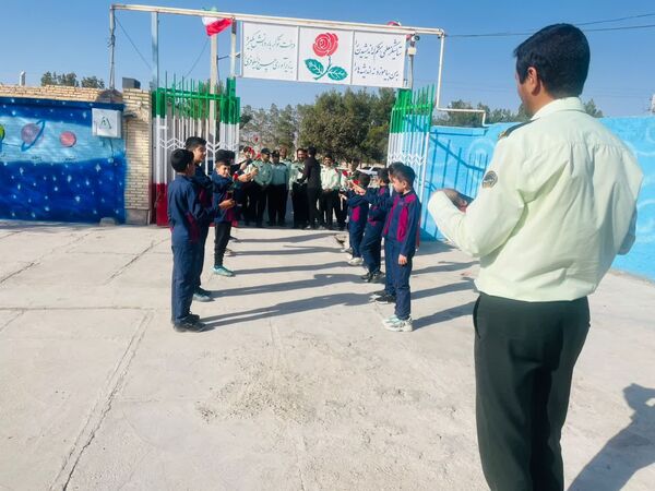 آیین گرامیداشت هفته نیروی انتظامی در خاتم