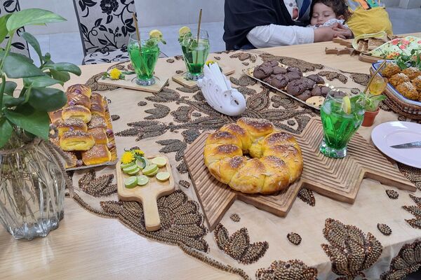 جشنواره غذای ایرانی به مناسبت هفته فرهنگی در فرهنگسرای بعثت صفادشت 