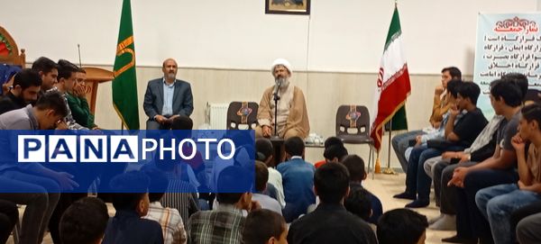 اعضای انجمن اسلامی با امام جمعه کاشمر دیدار کردند