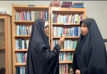 دومین شب اعتکاف دانش‌آموزی در شهرستان ساوجبلاغ برگزار شد