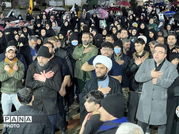 حماسه حضور مردم بابصیرت شهرستان تالش 