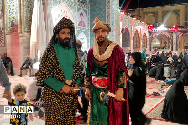 حضور مردم شیروان در سوگواری حسینی سالار شهیدان حضرت اباعبدالله الحسین  در حرم مطهر امام رضا (ع)