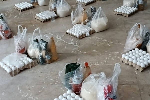 مشق همدلی در روزهای سخت؛ روایت خبرنگاران دانش‌آموز از سفره‌های مهربانی در شهر قدس