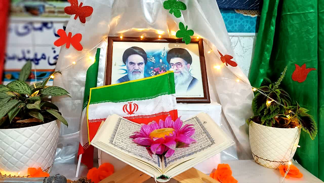نمایشگاه دست‌سازه‌ها و غذاهای محلی دانش‌آموزان مارگون