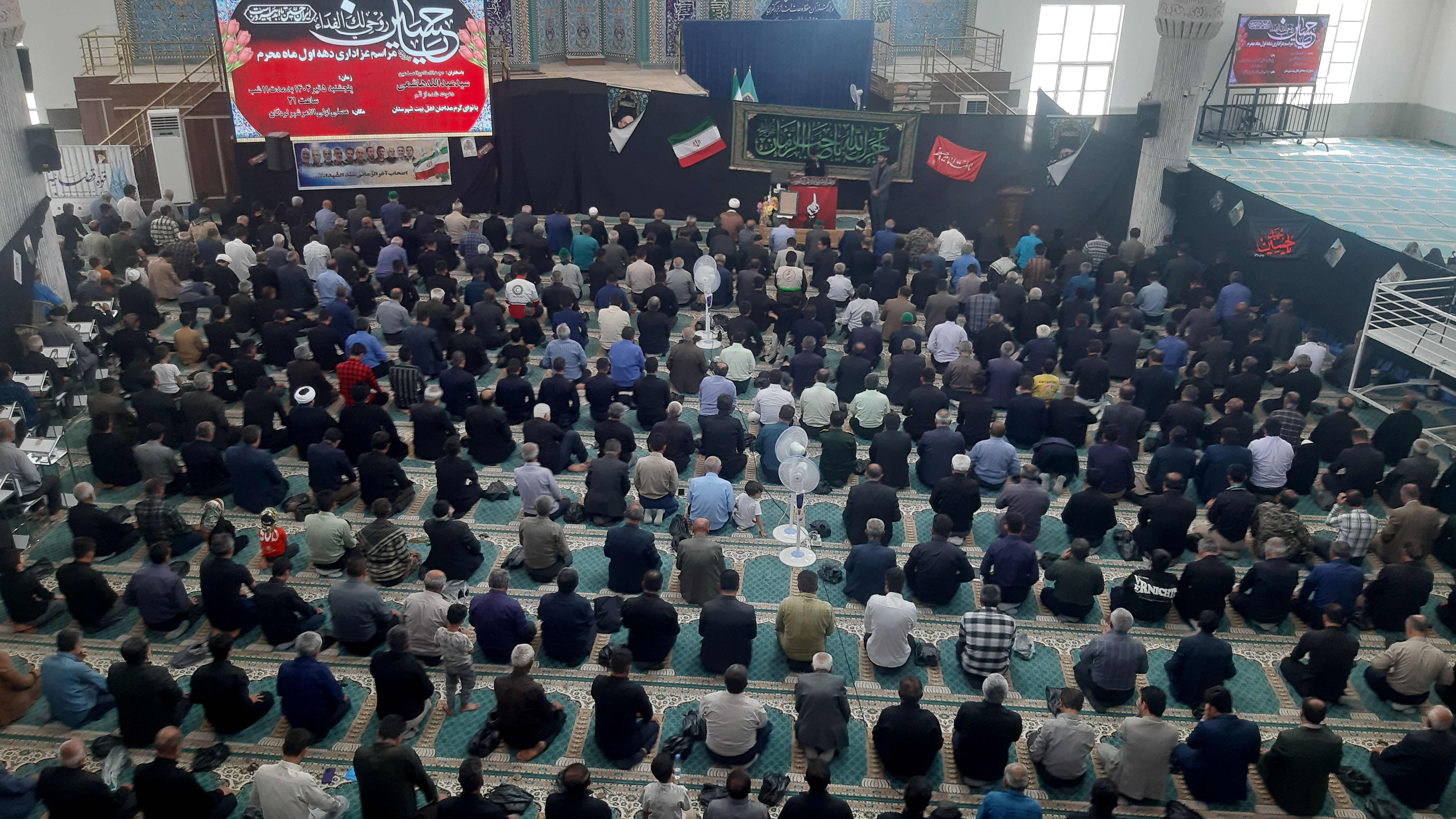 اولین نماز جمعه‌ ماه محرم سال ۱۴۰۴ در شهرستان لردگان