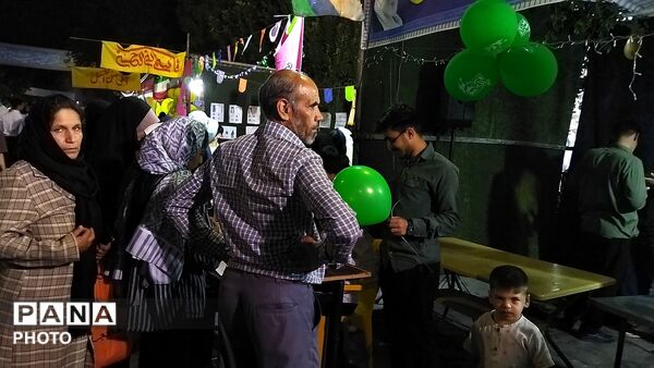 مهمانی کیلومتری غدیر در نیشابور 