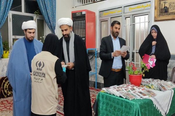 اختتامیه اعتکاف دانش‌آموزی در مسجد جامع شهر بار نیشابور