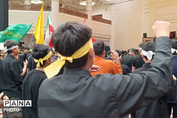 نوجوانان عاشورایی در حرم شاهچراغ(ع) - 1