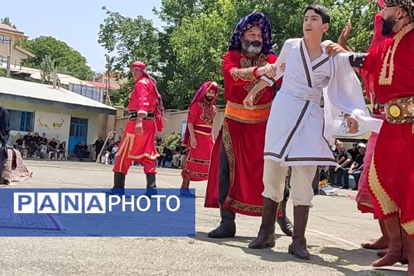 مراسم شبیه خوانی روز عاشورا در شهرستان طالقان