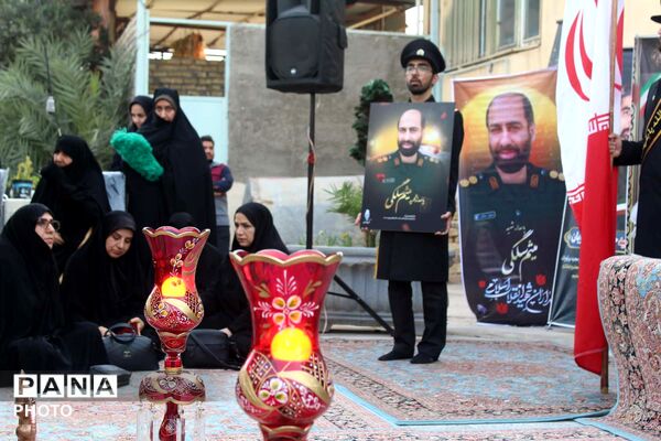 مراسم سالگرد شهیدان شاکری، پرتویان و سلگی در مسجد جمکران