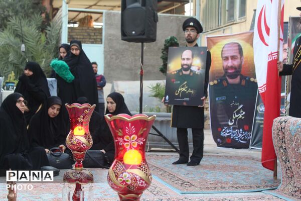 مراسم سالگرد شهیدان شاکری، پرتویان و سلگی در مسجد جمکران