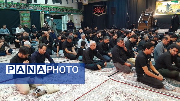 شب ششم ماه محرم در هیات فرهنگیان نیشابور 