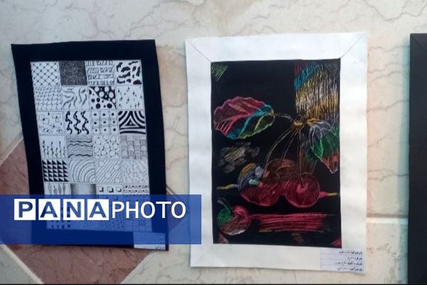 ژوژمان گرافیک در هنرستان اسوه رباط‌کریم