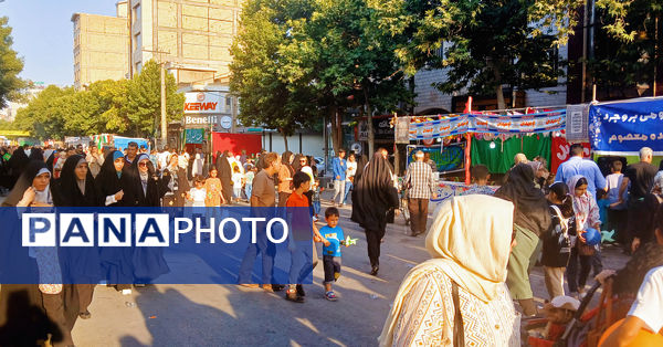 مردم غیور بروجرد در عید غدیر صدای وحدت و مقاومت در برابر اسرائیل جنایت کار