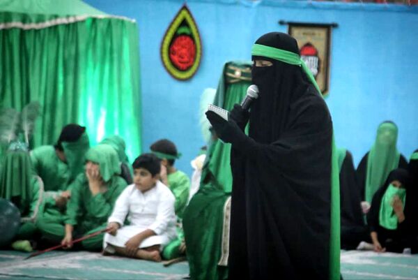 آیین تعزیه‌خوانی واقعه عاشورا در شهر اهرم تنگستان