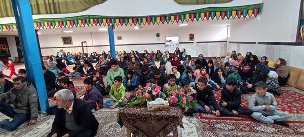 جشن ولادت حضرت علی (ع) پایگاه بسیج مطهره روستای تنسوان شیروان