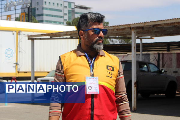 رقابت‌های اطفاء حریق مراقبین سلامت استان قم