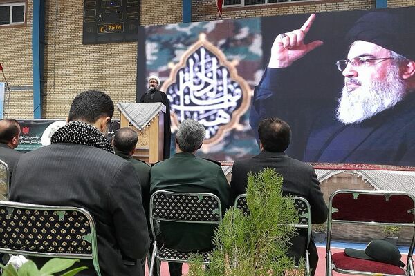 برگزاری مراسم چهلم سید حسن نصرالله در صباشهر 