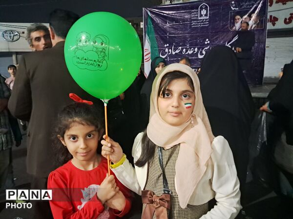 عشق به امیرالمؤمنین (ع) در خیابان‌های کرج موج می زند