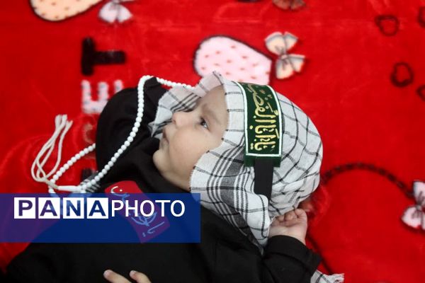 اجتماع بزرگ شیرخوارگان حسینی در حسینیه ثارالله یاسوج