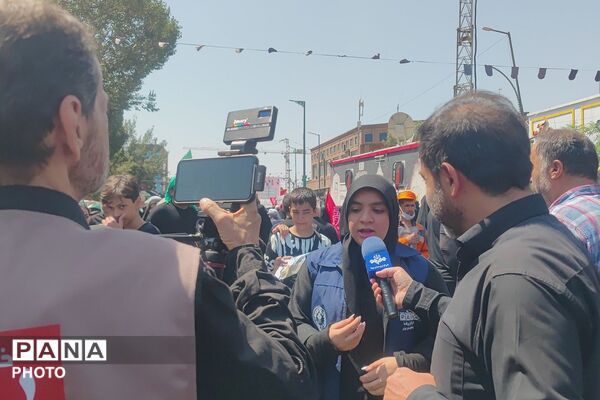 جاماندگان اربعین حسینی در مسیر قبله تهران