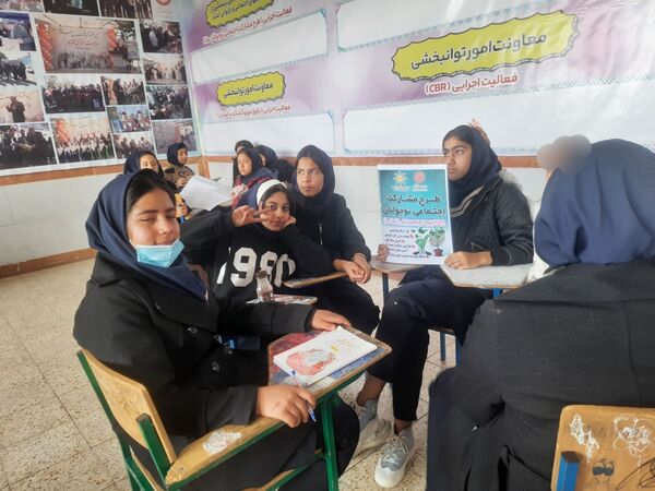  طرح مانا در دبیرستان امامت مهدیه با هدف ارتقای سلامت روان دانش‌آموزان برگزار شد 
