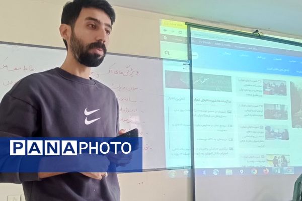 دوره تخصصی عکاسی و فیلمبرداری خبری ویژه دانش‌آموز خبرنگاران پانا شهریار