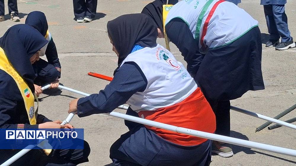 برگزاری دوازدهمین پیش اردوی ملی پیشتازان ناحیه یک کرج 