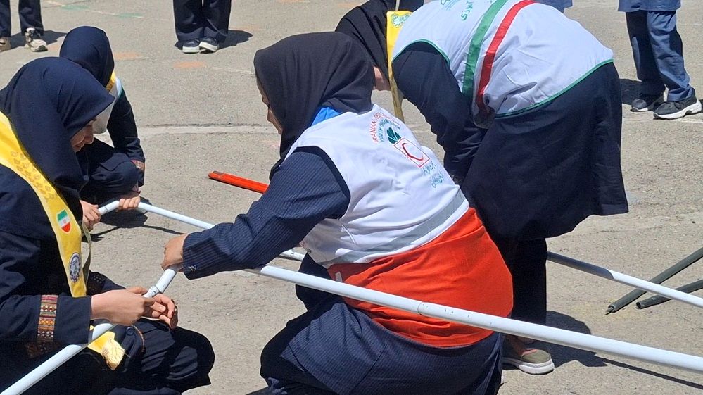 برگزاری دوازدهمین پیش اردوی ملی پیشتازان ناحیه یک کرج 