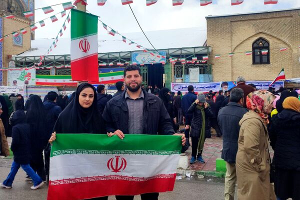 راهپیمایی یوم‌الله ۲۲بهمن در کرمانشاه 