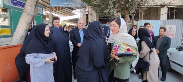 استقبال از دانش آموز شیروانی دارنده مدال برنز جهانی المپیاد علوم زمین
